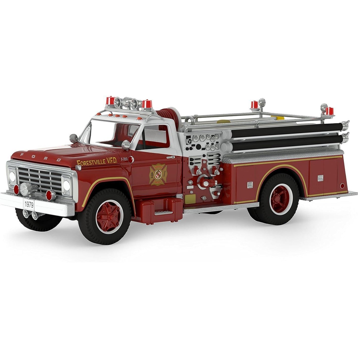 2017 1979 Ford F-700 Fire Engine Hallmark Ornament (Fire Brigade) QX9252