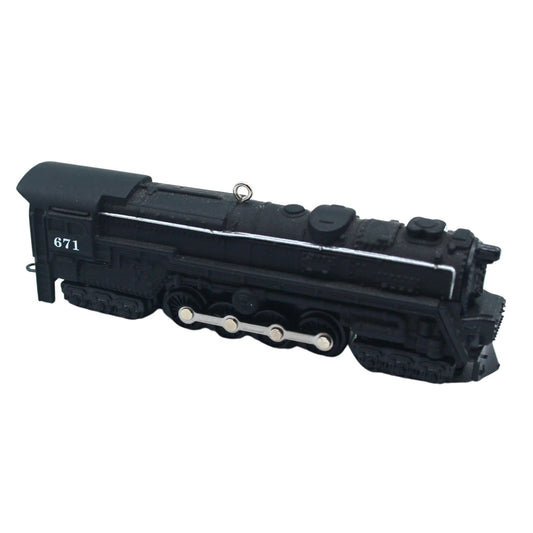 2017 671 S-2 Turbine Steam Locomotive Hallmark Ornament (Lionel) QX9262