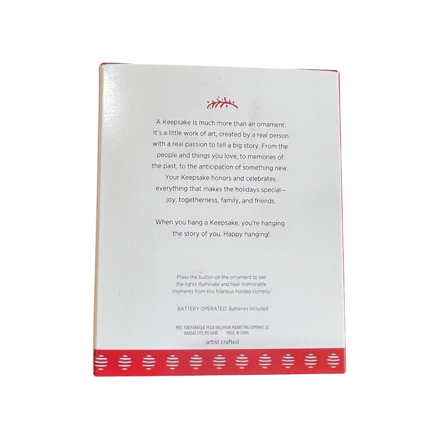 2017 A Star-Spangled Spectacle Hallmark Ornament (National Lampoon's Christmas Vacation) QXI3122