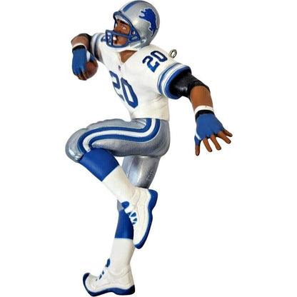 2017 Barry Sanders Hallmark Ornament (Footballl Legends) QXI3475