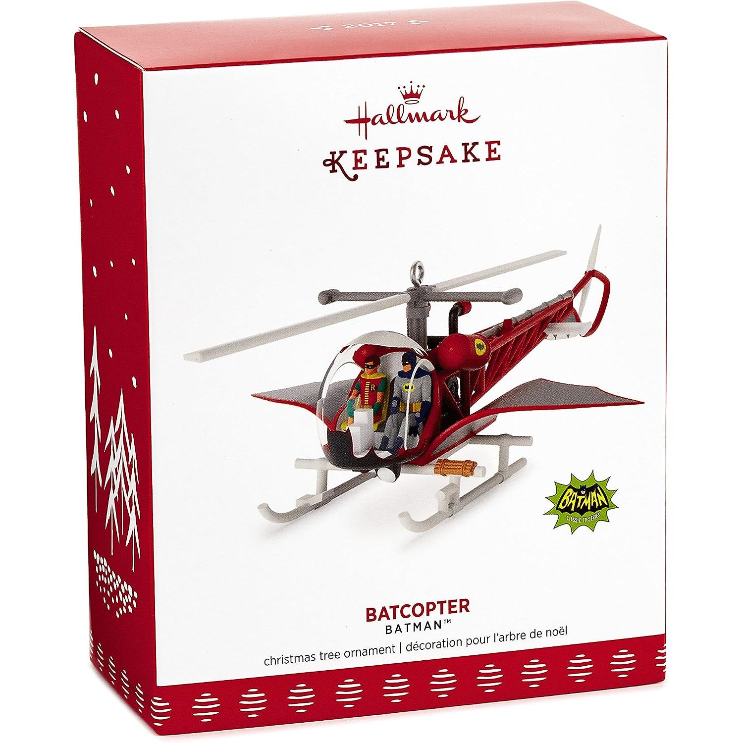 2017 Batcopter Hallmark Ornament (Super Heroes) QXI3065