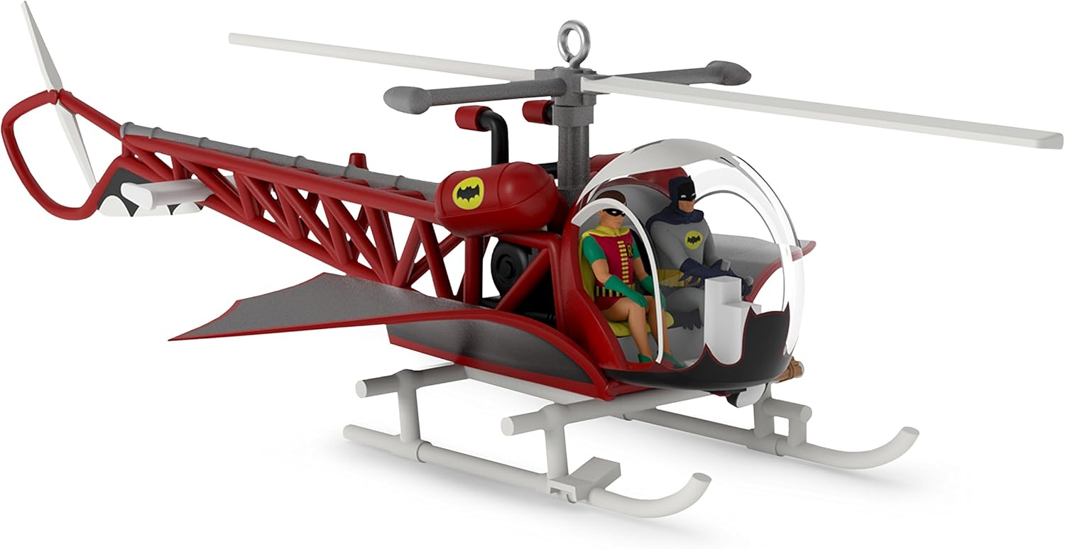 2017 Batcopter Hallmark Ornament (Super Heroes) QXI3065