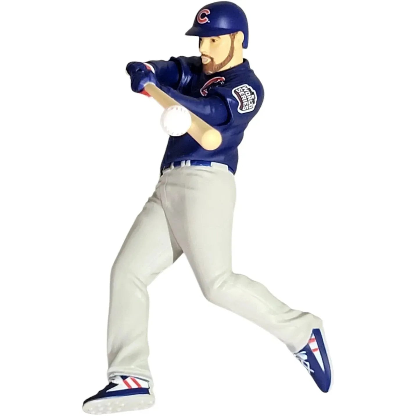 2017 Ben Zobrist, Chicago Cubs Hallmark Ornament (At the Ballpark) QXI1542