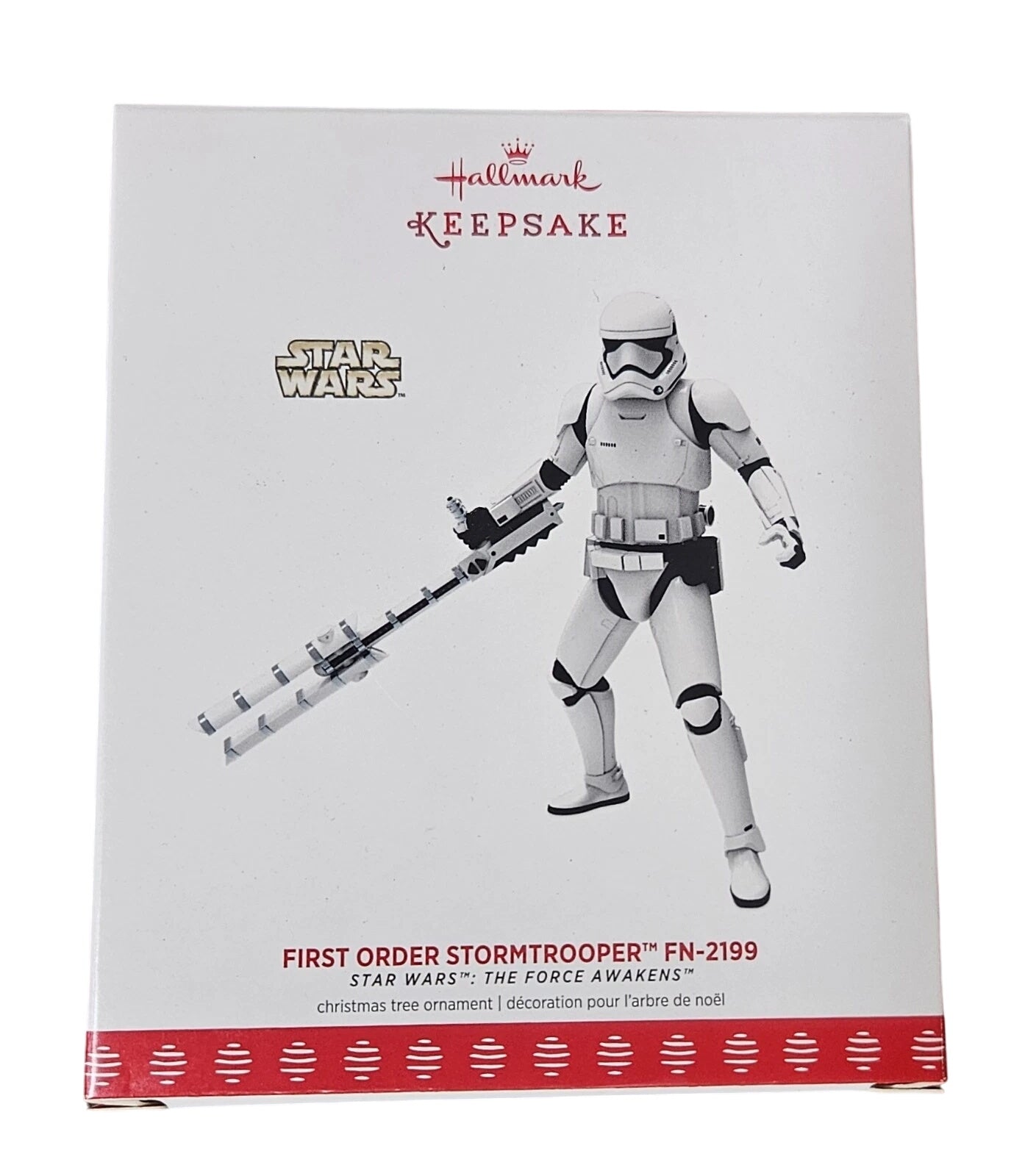 2017 First Order Stormtrooper FN‑2199 Hallmark Ornament (Star Wars) QXE3162