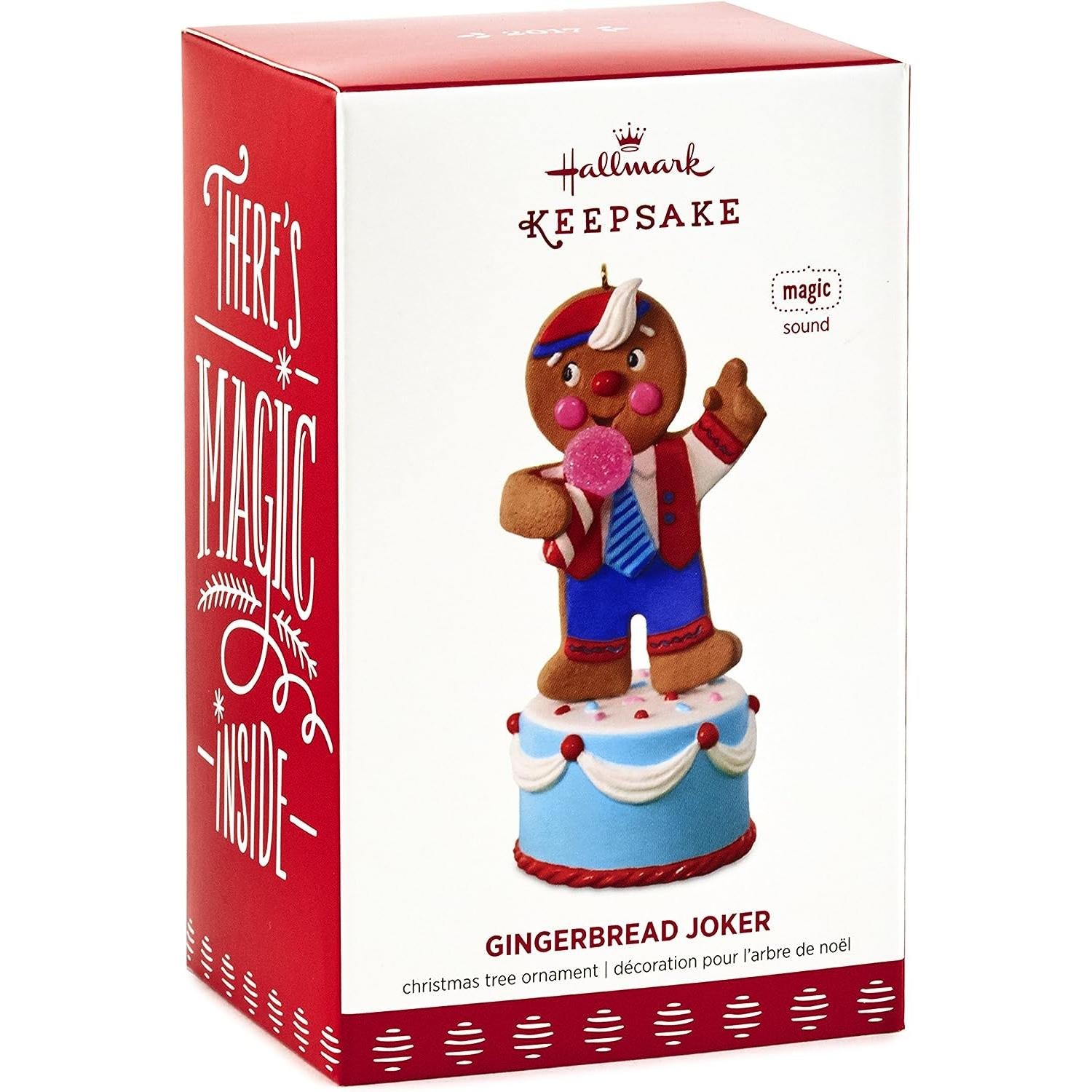 2017 Gingerbread Joker Hallmark Ornament QG01422
