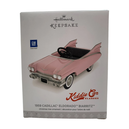 2017 Hallmark Ornament (1959) Cadillac Eldorado Biarritz Hallmark Ornament (Kiddie Car Clasics) QEP2113