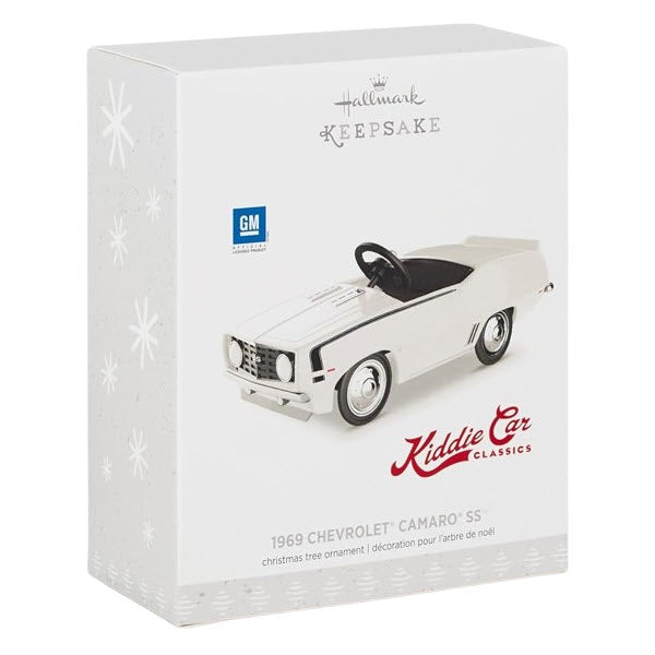 2017 Hallmark Ornament (1969) Chevrolet Camaro SS Hallmark Ornament (Kiddie Car Classics) QEP2115