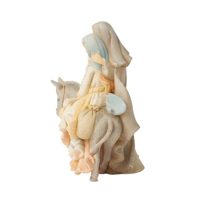 2017 Holy Family with Donkey Hanging Ornament (Enesco)