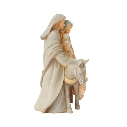 2017 Holy Family with Donkey Hanging Ornament (Enesco)