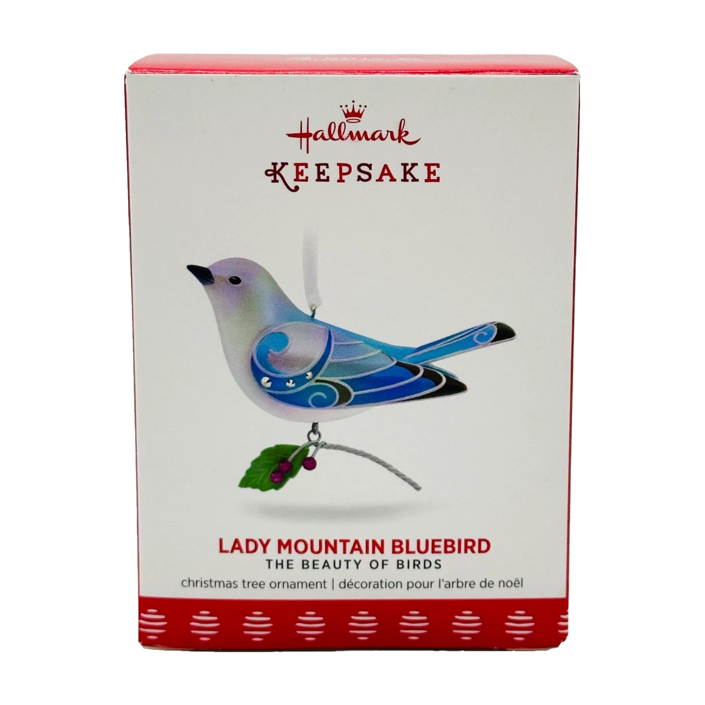 2017 Lady Mountain Bluebird Hallmark Ornament (Beauty of Birds) QXE3155
