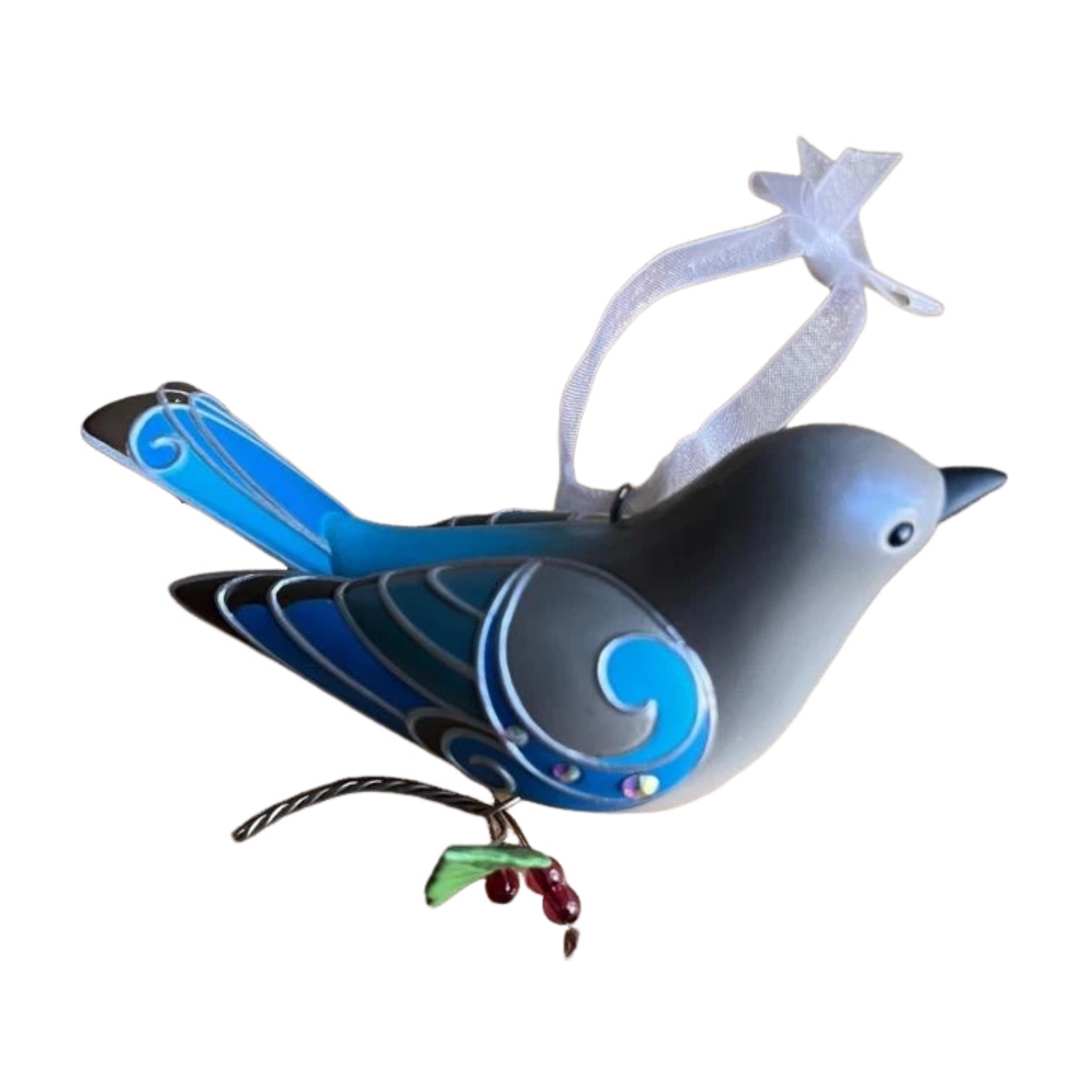 2017 Lady Mountain Bluebird Hallmark Ornament (Beauty of Birds) QXE3155
