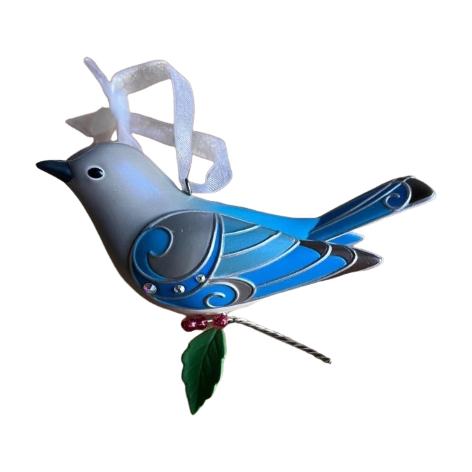 2017 Lady Mountain Bluebird Hallmark Ornament (Beauty of Birds) QXE3155