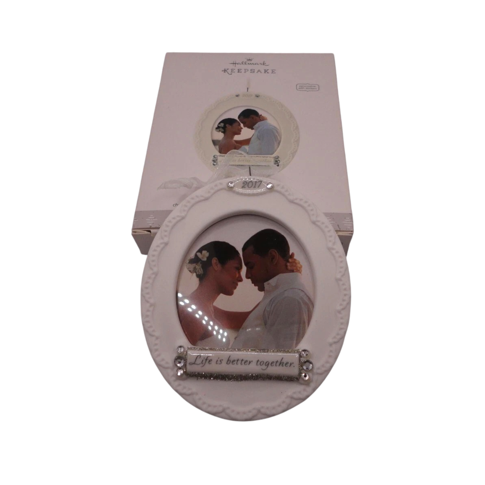 2017 Life is Better Together Hallmark Ornament (Photo Holder) QHX1102
