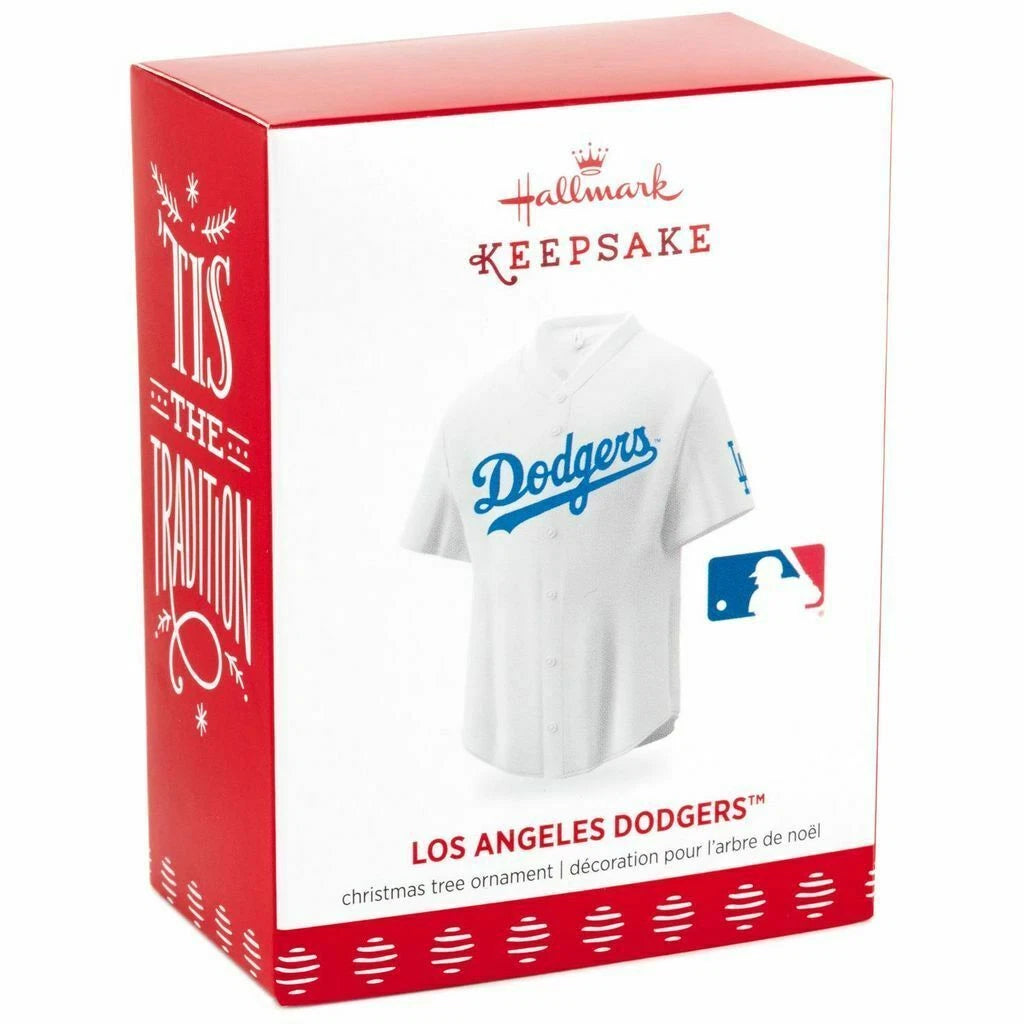 2017 Los Angeles Dodgers - At the Ballpark Hallmark Ornament (Baseball Jerseys) QSR1615