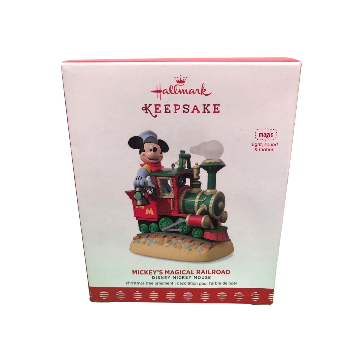 2017 Mickey's Magical Railroad Hallmark Ornament (Mickey Mouse & Friends) QXD6155