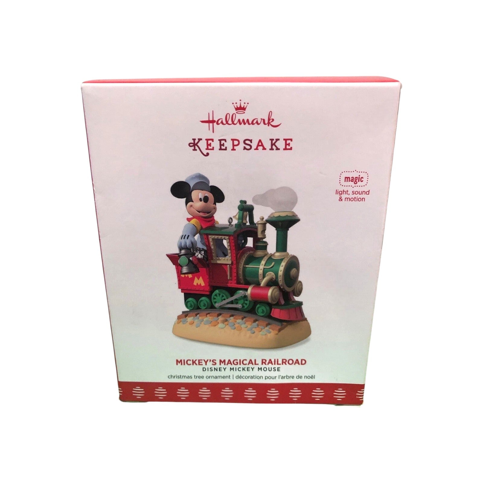 2017 Mickey's Magical Railroad Hallmark Ornament (Mickey Mouse & Friends) QXD6155