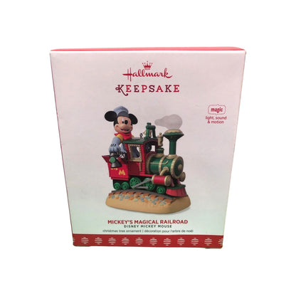 2017 Mickey's Magical Railroad Hallmark Ornament (Mickey Mouse & Friends) QXD6155
