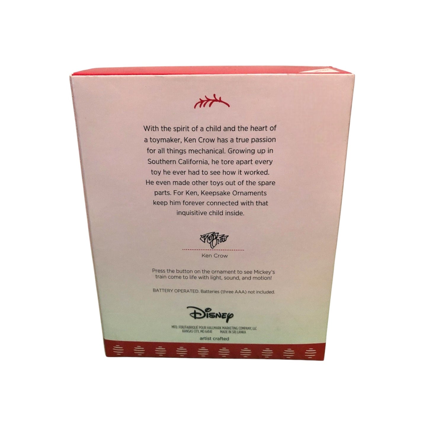 2017 Mickey's Magical Railroad Hallmark Ornament (Mickey Mouse & Friends) QXD6155