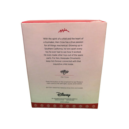 2017 Mickey's Magical Railroad Hallmark Ornament (Mickey Mouse & Friends) QXD6155