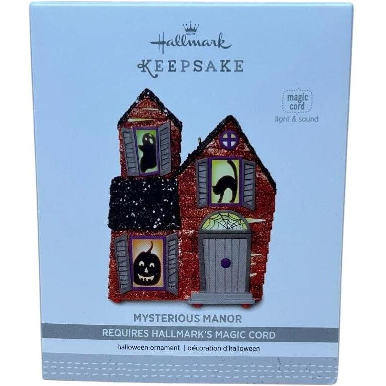 2017 Mysterious Manor Hallmark Ornament (Halloween) QFO5252