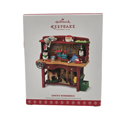 2017 Santa's Workbench Hallmark Ornament (Kringles) QXC5024