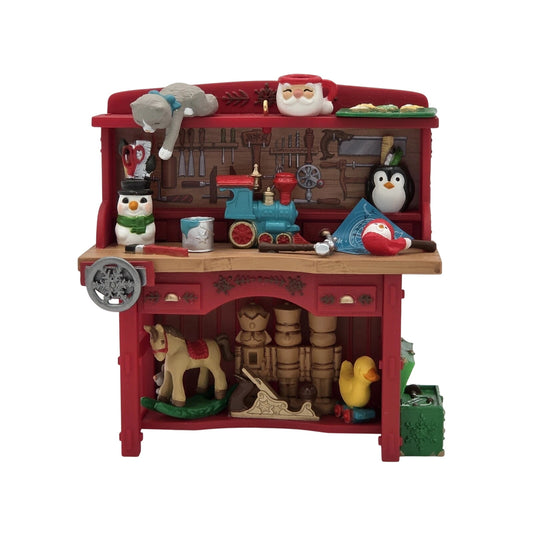2017 Santa's Workbench Hallmark Ornament (Kringles) QXC5024