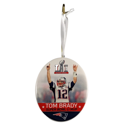 2017 Tom Brady Hallmark Ornament (Football Legends) QSR1912