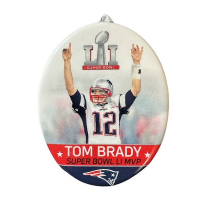 2017 Tom Brady Hallmark Ornament (Football Legends) QSR1912