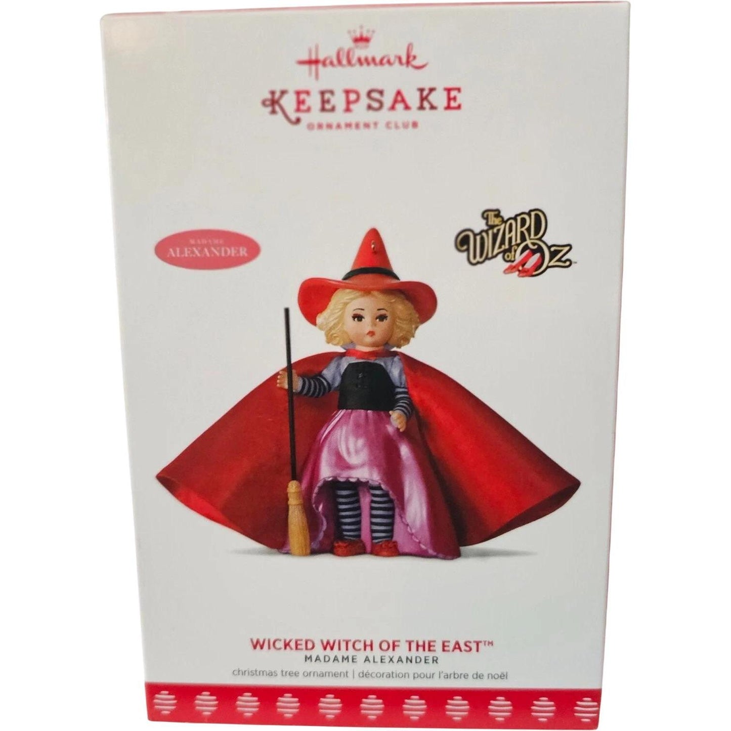 2017 Wicked Witch of the East Hallmark Ornament (Madame Alexander) QXC5172
