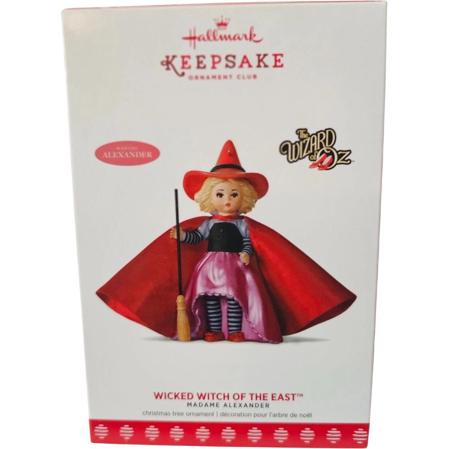 2017 Wicked Witch of the East Hallmark Ornament (Madame Alexander) QXC5172