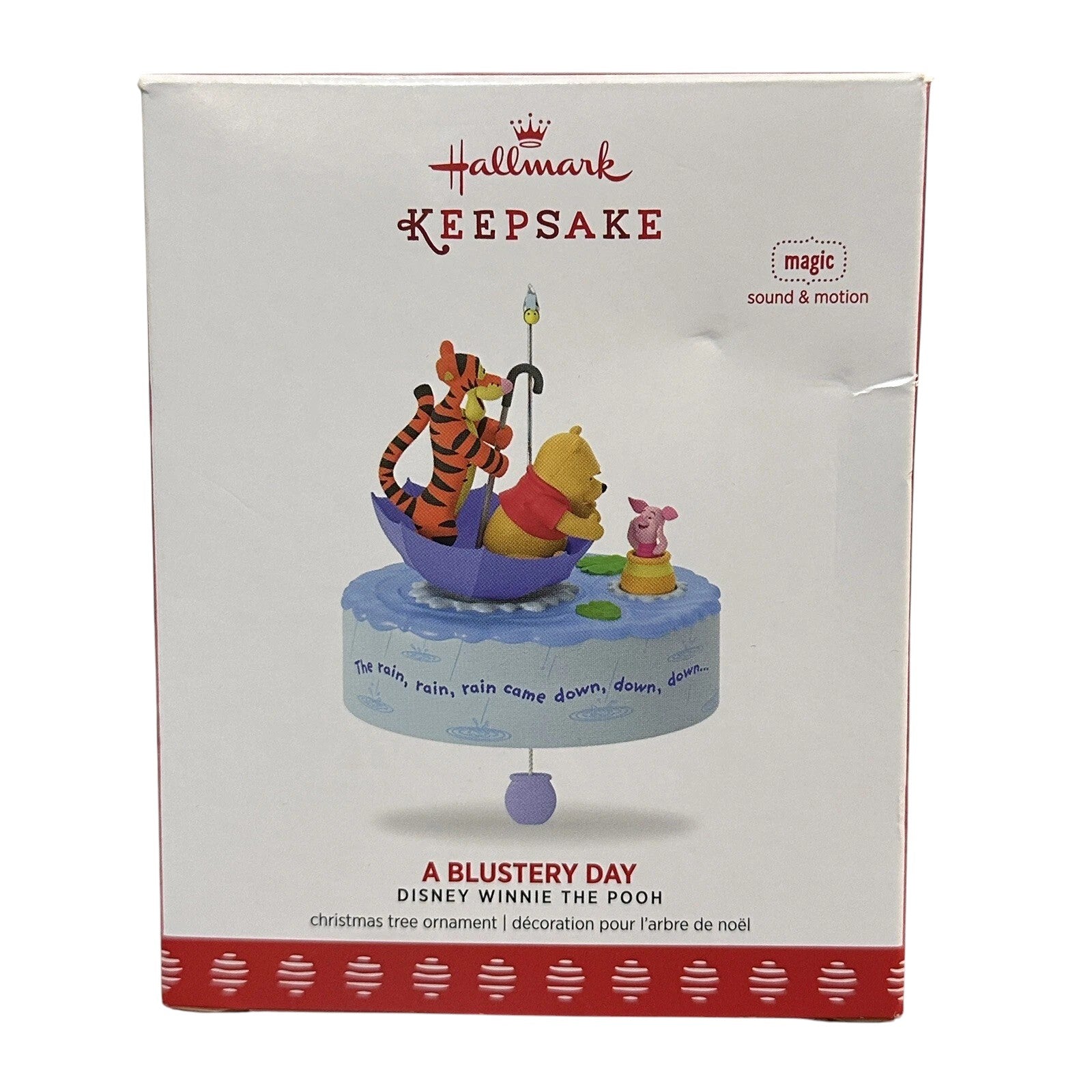 2017 A Blustery Day Hallmark Ornament (Winnie the Pooh) QXD6165