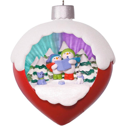 2017 A Caroling Surprise Hallmark Ornament (A Caroling Surprise) QGO1212