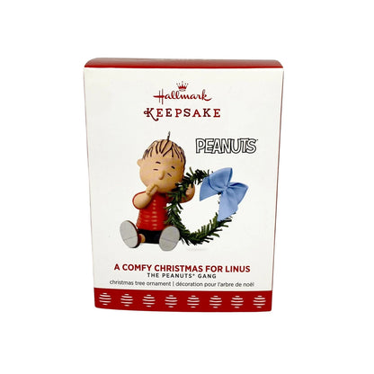 2017 A Comfy Christmas Linus Hallmark Ornament (Peanuts) QXI3297