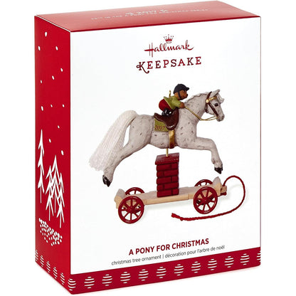 2017 A Pony for Christmas Hallmark Ornament (A Pony for Christmas) QX9315