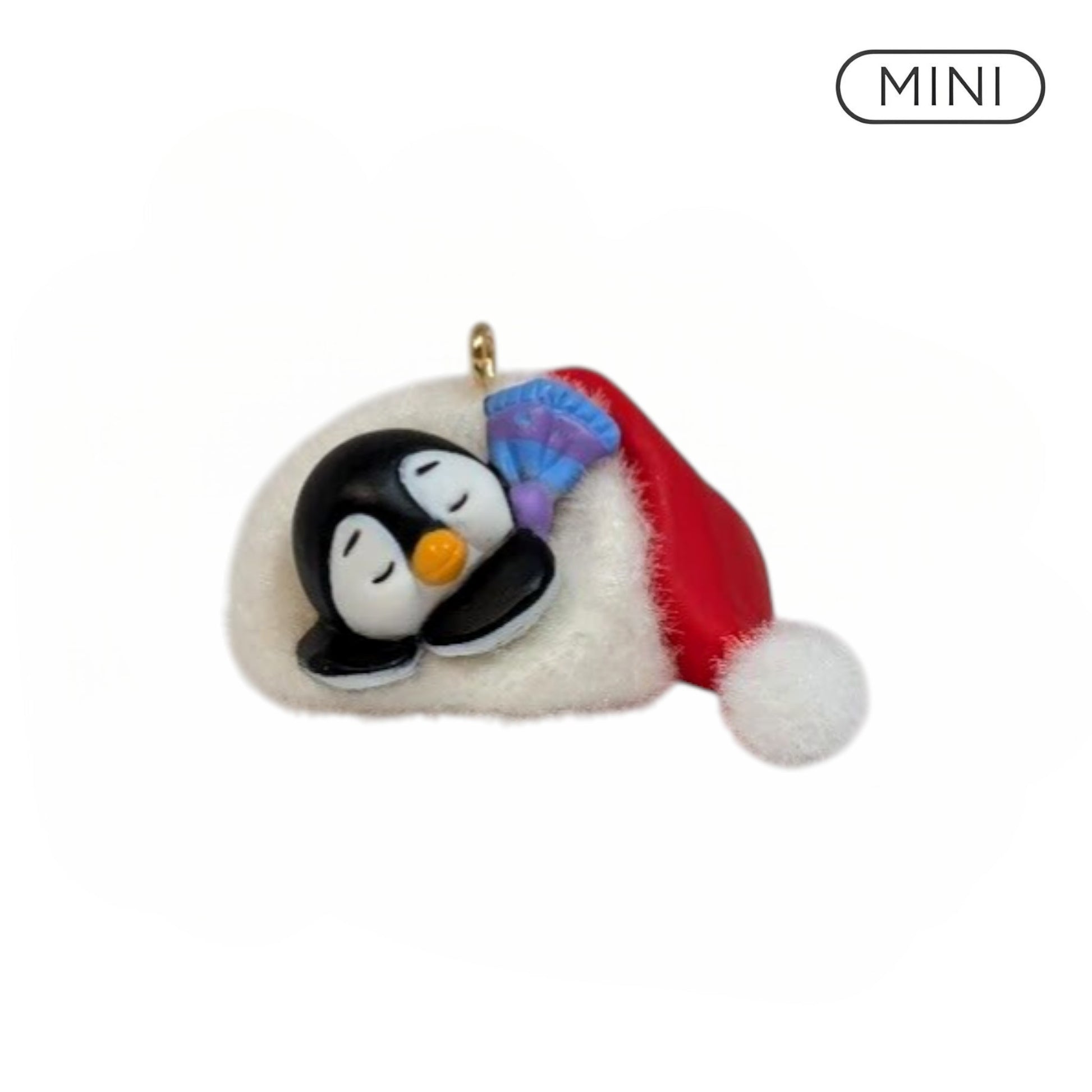 2017 A Short Snooze Hallmark Ornament (Petite Penguins) QXM8562 Image1