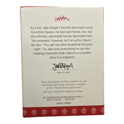 2017 A Symbol of Hope Hallmark Ornament (Super Heroes) QXI2202