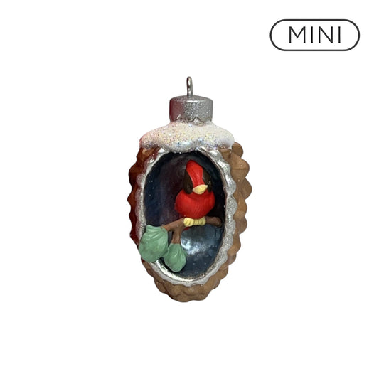 (2017) A World Within - Cardinal in Pinecone Hallmark Ornament (A World Within) QXM8552 Image1