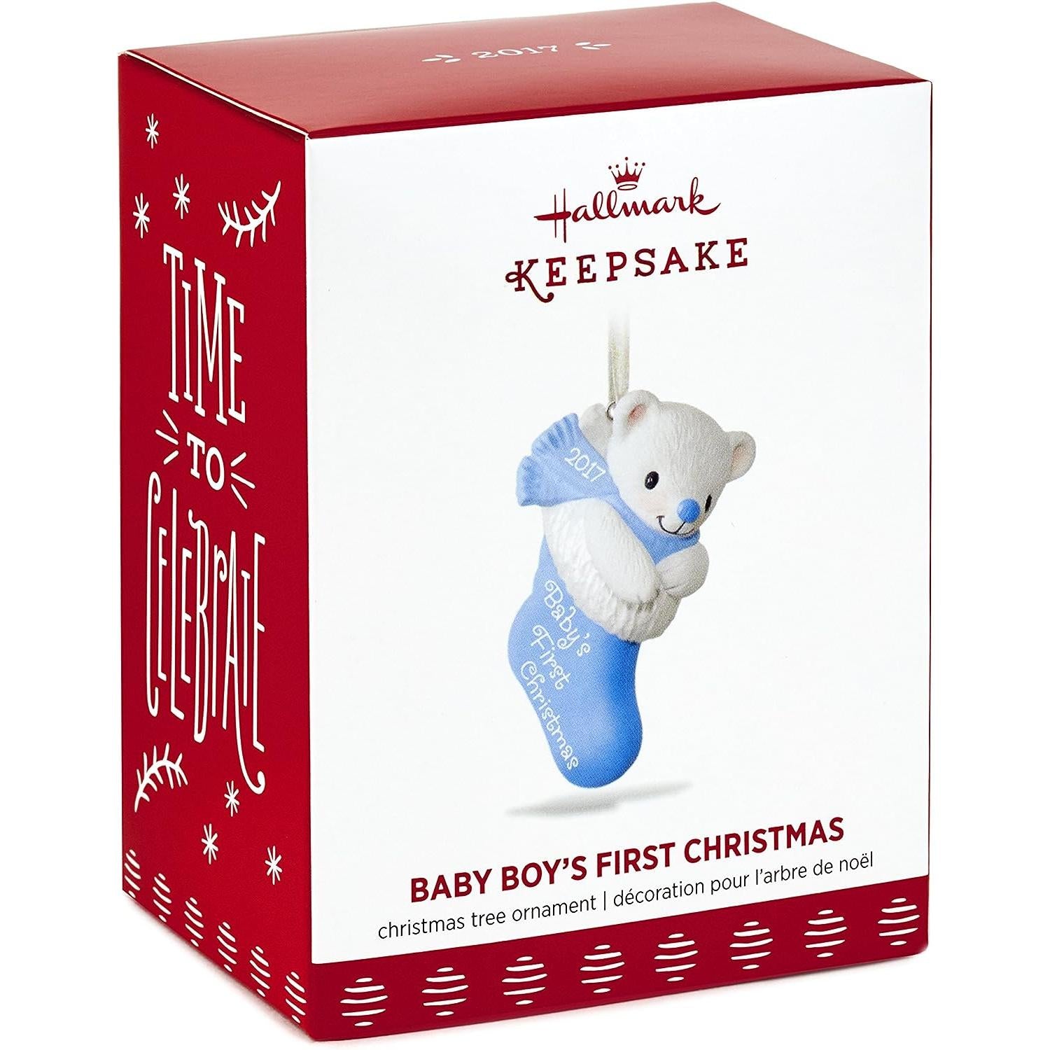 QGO1252 2017 Baby Boy's First Christmas (Polar Bear) Image4