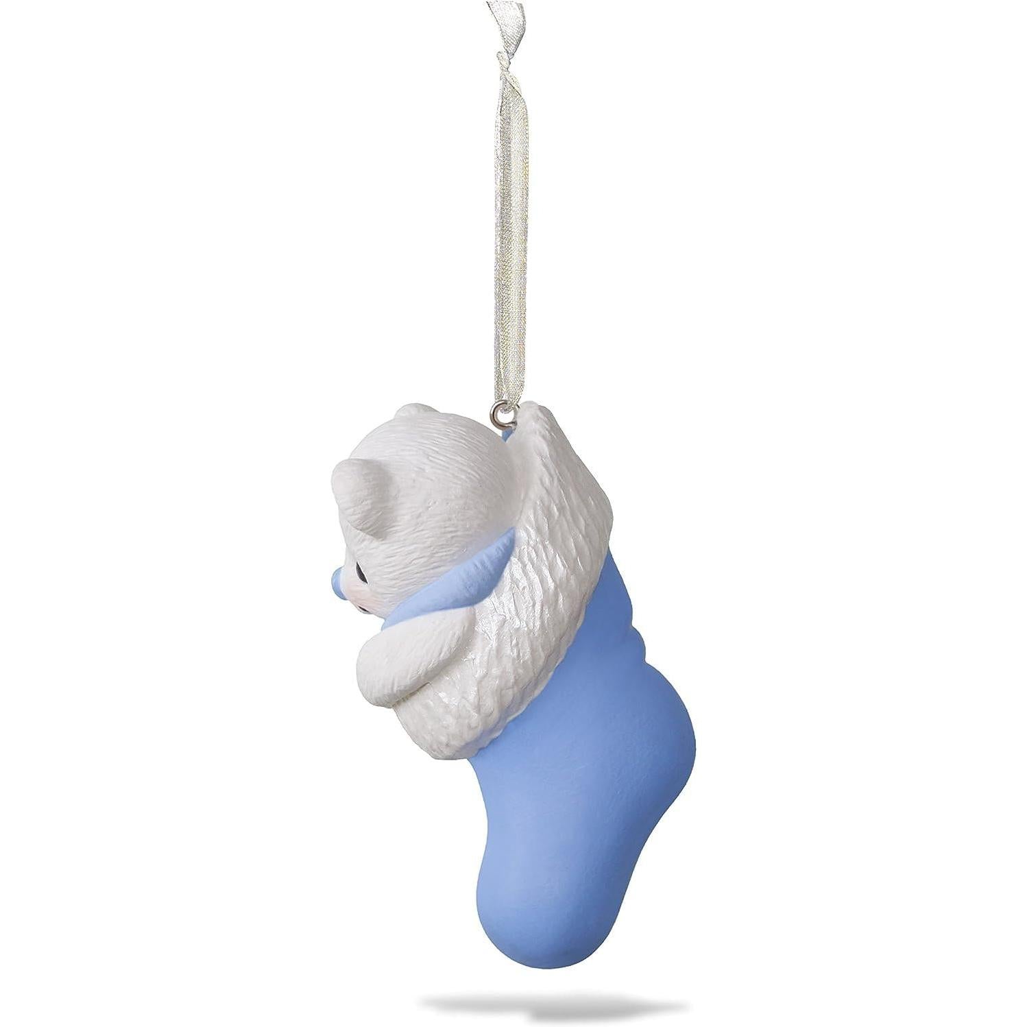 QGO1252 2017 Baby Boy's First Christmas (Polar Bear) Image3