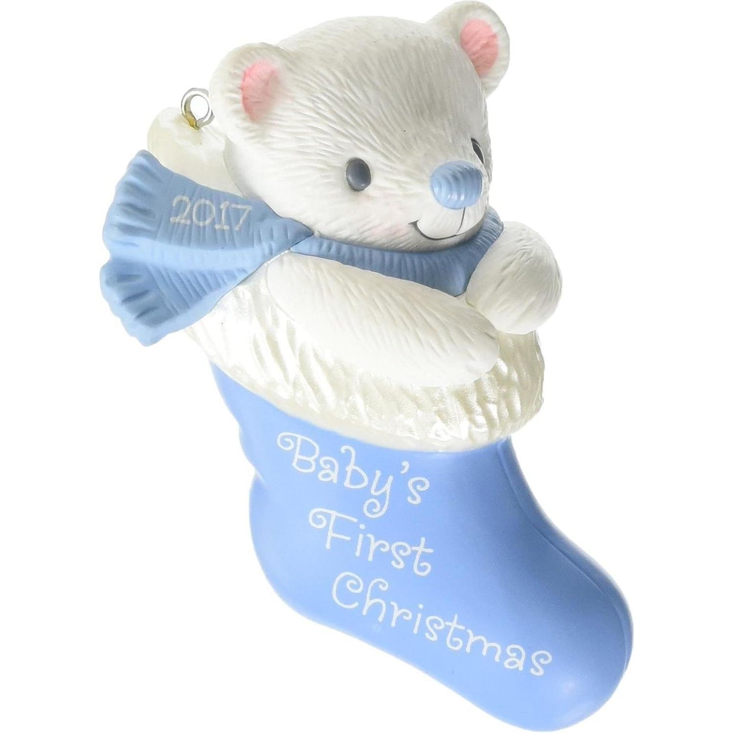 QGO1252 2017 Baby Boy's First Christmas (Polar Bear) Image1
