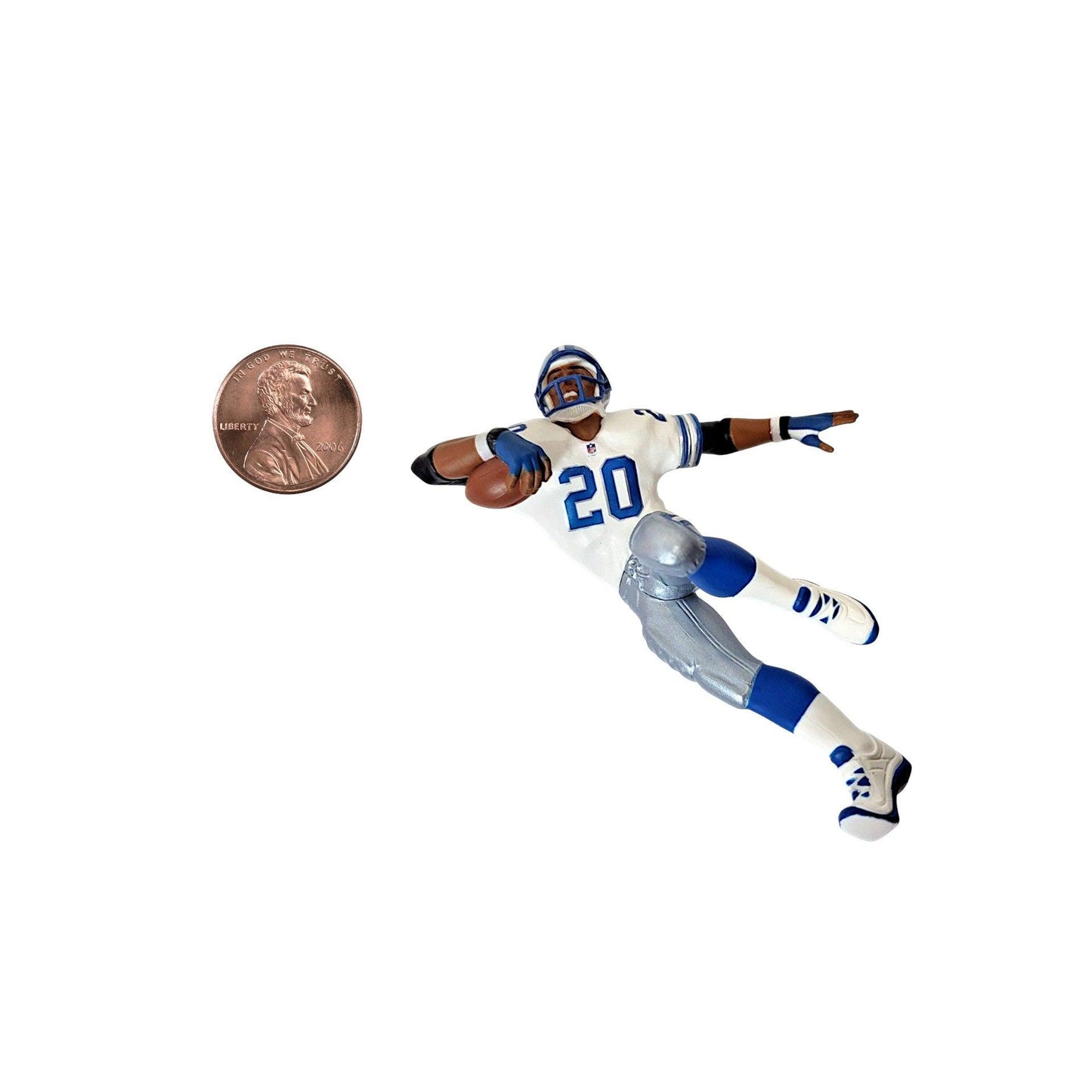 2017 Barry Sanders Hallmark Ornament (Footballl Legends) QXI3475 Image5