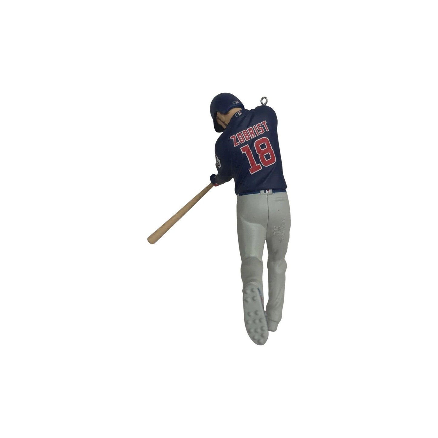 2017 Ben Zobrist, Chicago Cubs Hallmark Ornament (At the Ballpark) QXI1542 Image4