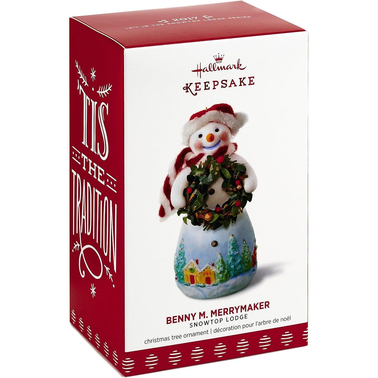2017 Benny M. Merrymaker Hallmark Ornament (Snowtop Lodge) QX9445