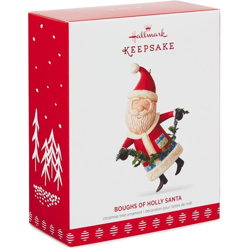 QGO1725 2017 Boughs of Holly Santa (Santa Claus) Image2