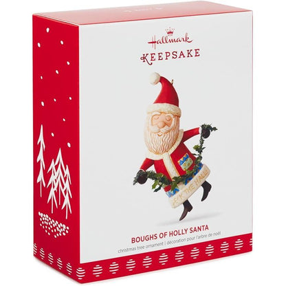 QGO1725 2017 Boughs of Holly Santa (Santa Claus) Image2