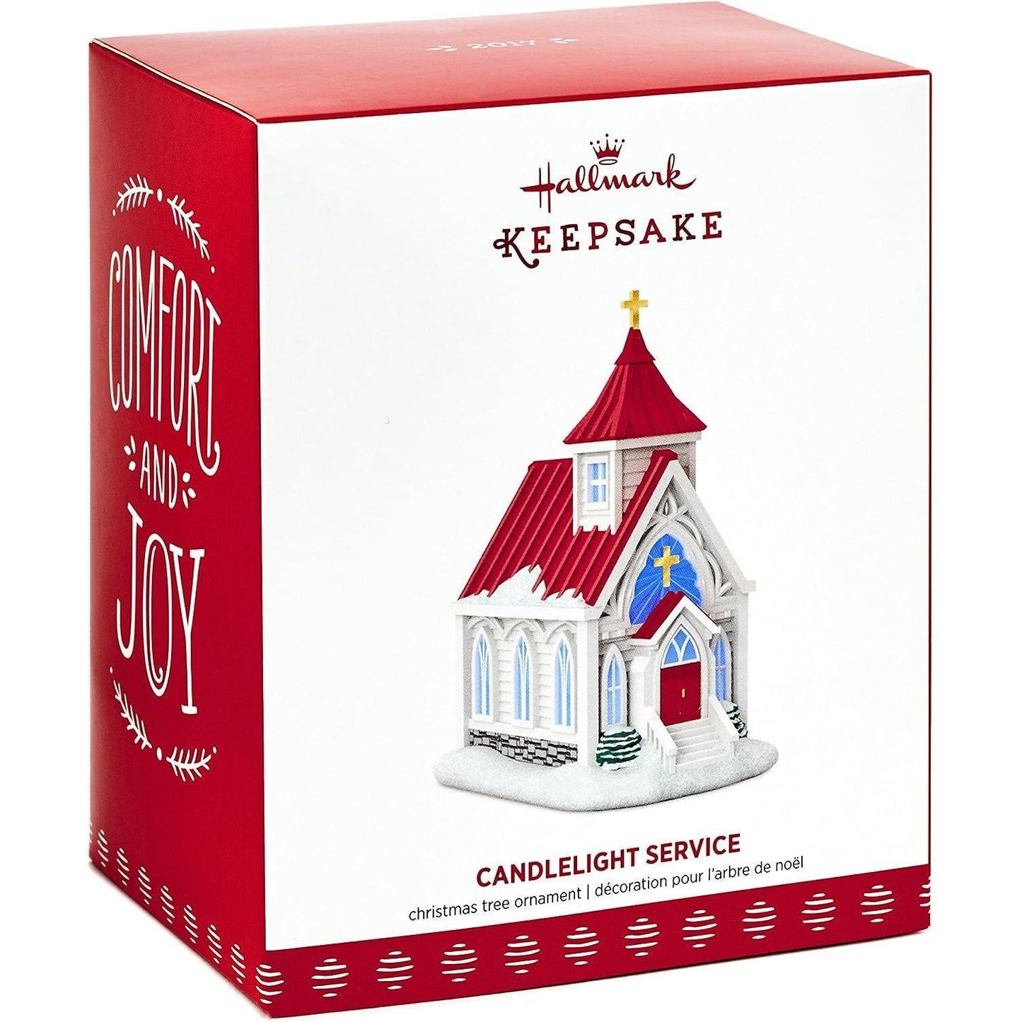 2017 Candlelight Service Hallmark Ornament (Candlelight Service) QGO1305