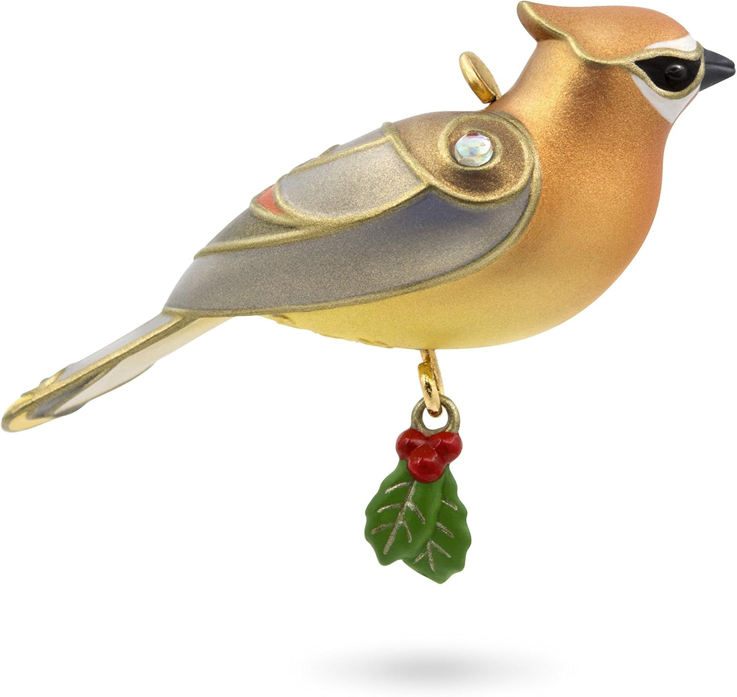 2017 Cedar Waxwing Hallmark Ornament (Beauty of Birds) QXM8532