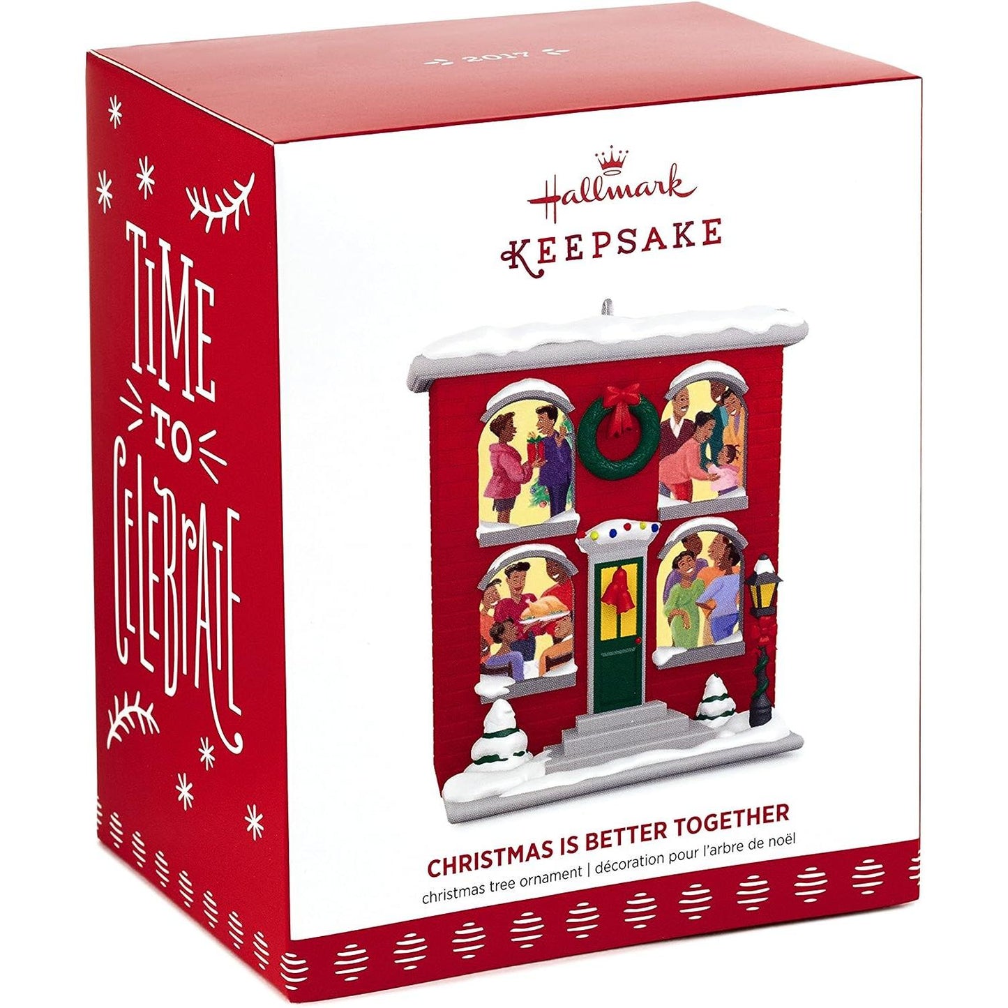 2017 Christmas Is Better Together Hallmark Ornament (Buildings & Houses) QSM7812