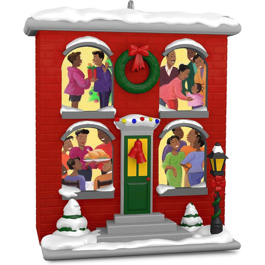 2017 Christmas Is Better Together Hallmark Ornament (Buildings & Houses) QSM7812