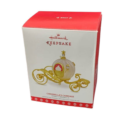 2017 Cinderella's Carriage Hallmark Ornament (Disney Princesses) QXD6235